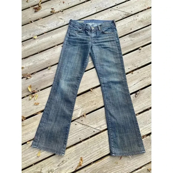 Citizens of Humanity Kelly 001 Stretch Low Waist Bootcut Size 27 Cut 1575 Jeans - Picture 1 of 7